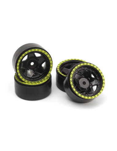 CL5 Beadlock Wheel 1.2in (Green/4pcs)