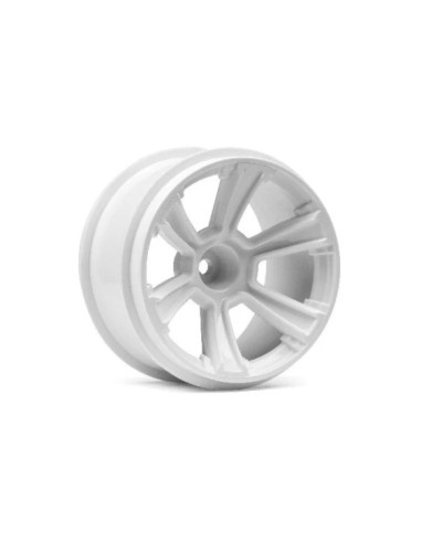 6SHOT MT WHEEL (WHITE/2PCS)