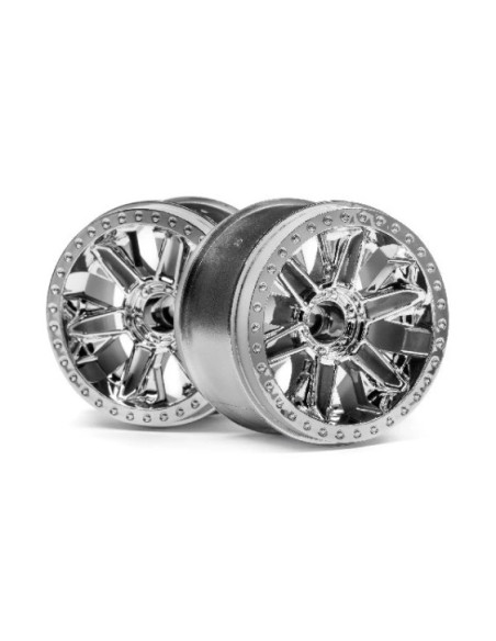 6SHOT ST WHEEL (CHROME/2PCS)