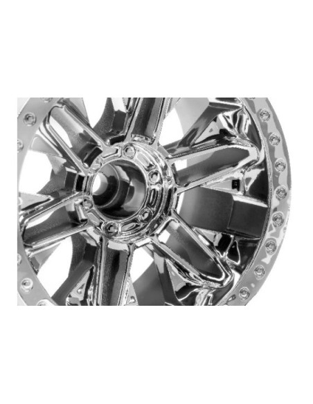 6SHOT ST WHEEL (CHROME/2PCS)