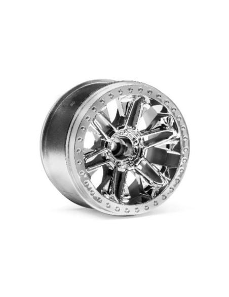 6SHOT ST WHEEL (CHROME/2PCS)