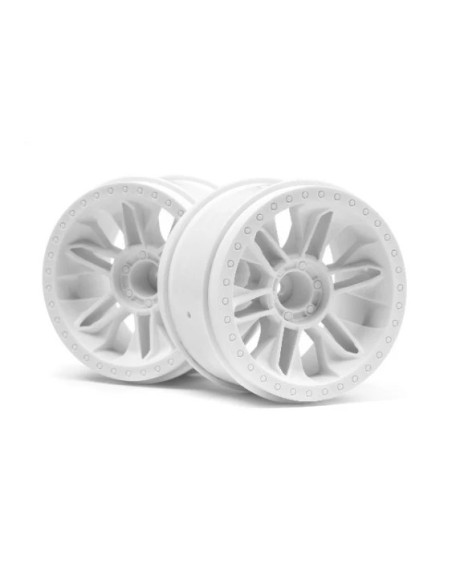 6SHOT ST WHEEL (WHITE/2PCS)