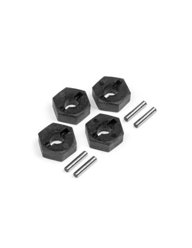 12MM WHEEL HEX HUB SET (4PCS)