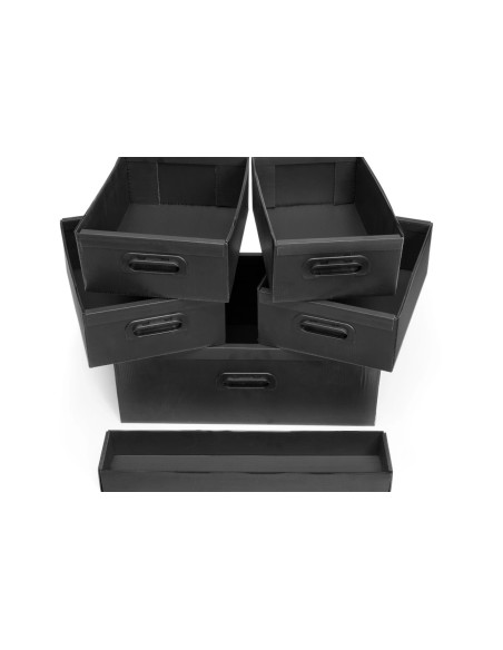 DRAWER SET FOR 160566 or 107244 (6 PCS BLACK)
