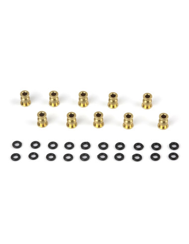 Pivot Ball 4.5x6mm (Brass/10pcs)