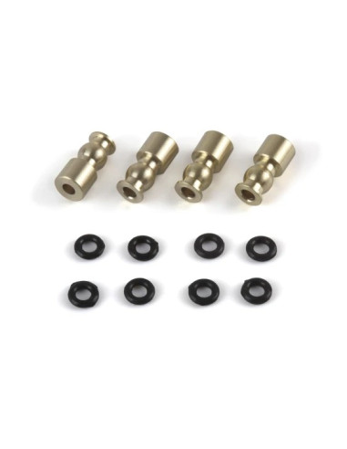 Pivot Ball 4.5x9.5mm (Brass/4pcs)