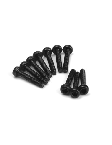 Button Head Screw M1.7x10mm (Hex Socket/10pcs)