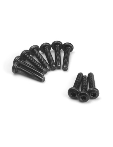 Button Head Screw M2x10mm (Hex Socket/10pcs)