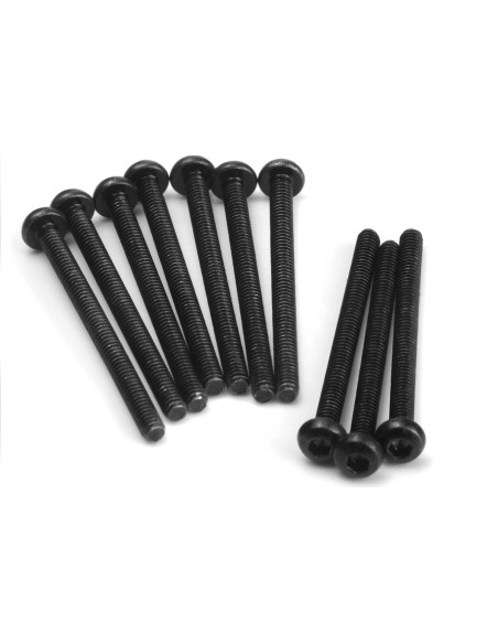 Button Head Screw M2x26mm (Hex Socket/10pcs)