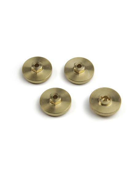7mm Hex Hub Weight Set +4mm (Brass/4pcs)