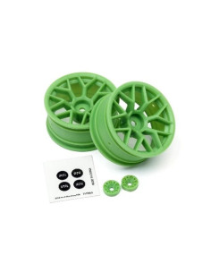 RTR WHEEL 26MM GREEN (6MM... 2
