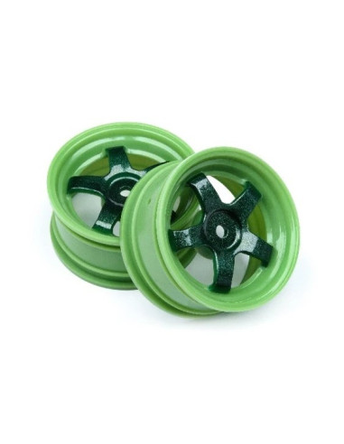 WORK MEISTER S1 WHEEL GREEN 26mm (0mm OS/2pcs)