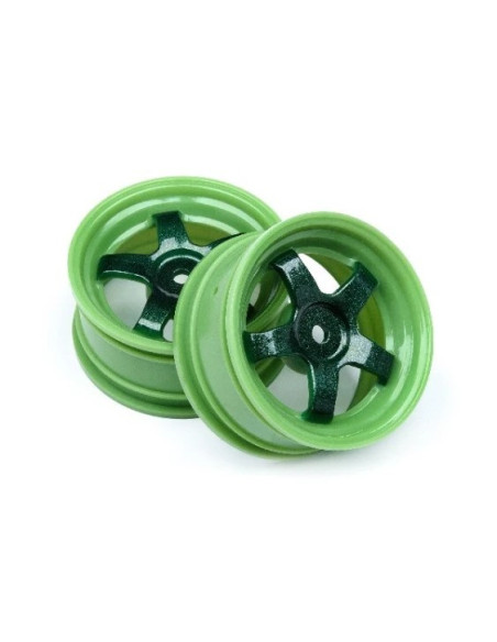 WORK MEISTER S1 WHEEL GREEN 26mm (0mm OS/2pcs)