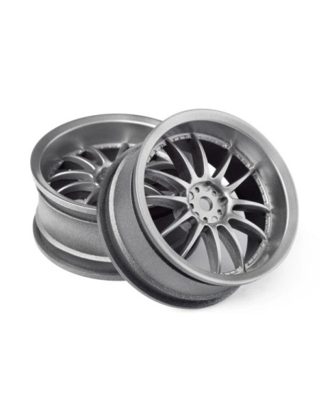 WORK XSA 02C WHEEL 26MM LIGHT GUNMENTAL (3MM/2PCS)