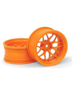 TECH 7 WHEEL ORANGE (9MM/2PCS)