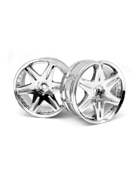 LP29 WHEEL WORK LS406 CHROME (2pcs)