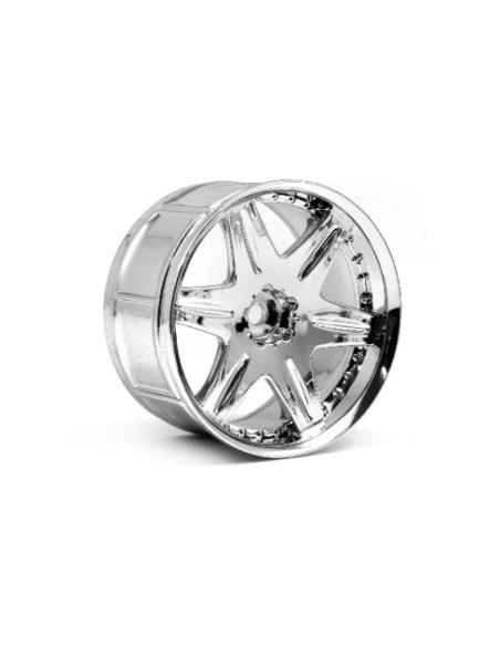 LP35 WHEEL WORK LS406 CHROME (2pcs)
