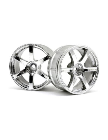LP29 WHEEL YOKOHAMA AVS MODEL T6 CHROME (2pcs)