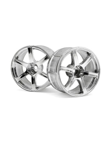 LP32 WHEEL YOKOHAMA AVS MODEL T6 CHROME (2pcs)