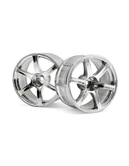 LP32 WHEEL YOKOHAMA AVS MODEL T6 CHROME (2pcs)