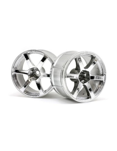LP35 WHEEL YOKOHAMA AVS MODEL T6 CHROME (2pcs)