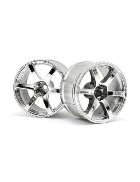 LP35 WHEEL YOKOHAMA AVS MODEL T6 CHROME (2pcs)