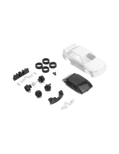 nanoTTR 198789 BMW M3 E30  Unpainted Body Set