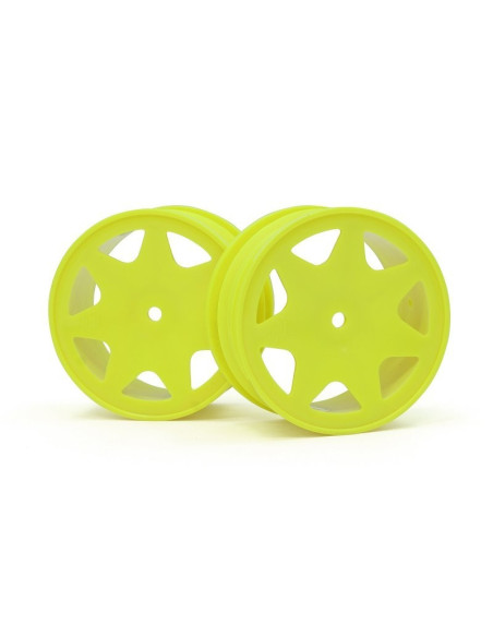 ULTRA 7 WHEELS YELLOW 30mm (2pcs)
