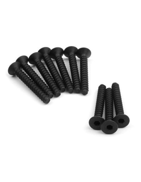 TP. FLAT HEAD SCREW M4x30mm (HEX SOCKET-10pcs)