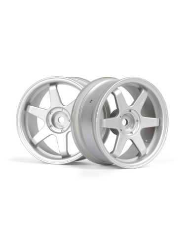 TE37 Wheel 26mm Matte Chrome (3mm Offset)