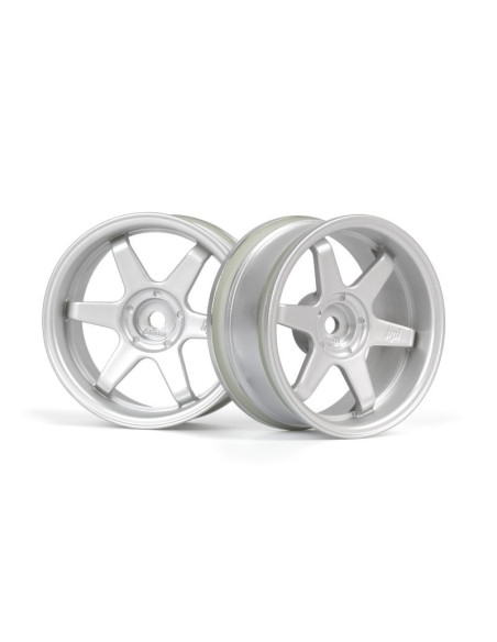 TE37 Wheel 26mm Matte Chrome (6mm Offset)