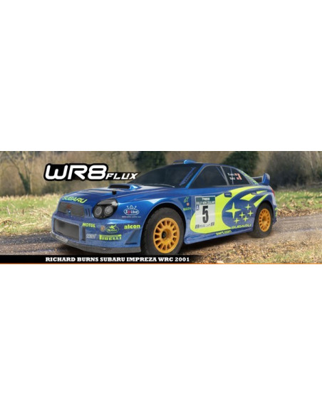 WR8 FLUX 2001 WRC Subaru Impreza RTR