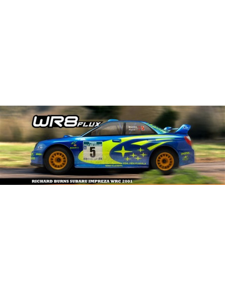 WR8 FLUX 2001 WRC Subaru Impreza RTR