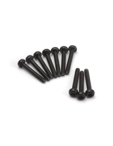 Button Head Screw M1.7x12mm (Hex Socket/10pcs)