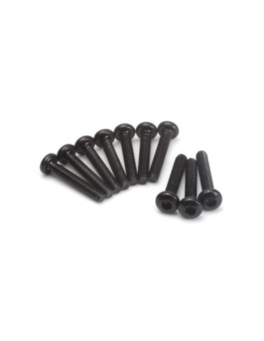 Button Head Screw M2x12mm (Hex Socket/10pcs)