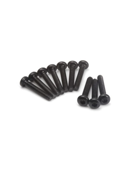 Button Head Screw M2x12mm (Hex Socket/10pcs)