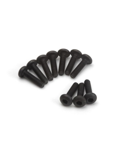 Button Head Screw M2x8mm (Hex Socket/10pcs)
