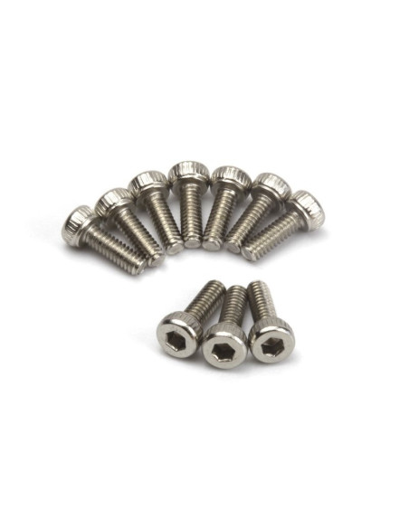 Cap Head M2x6mm (Hex Socket/10pcs)