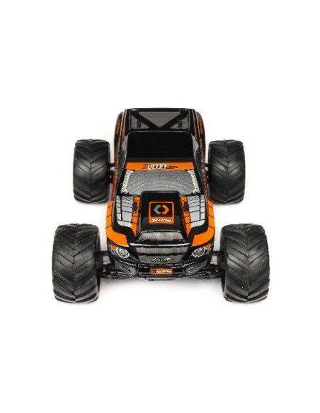 Bullet MT Clear body with Nitro-Flux (BLACK) Decal
