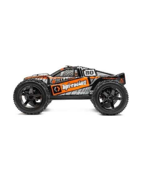 Bullet ST Clear body with Nitro-Flux (BLACK) Decal