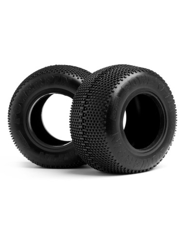 Powerpin 2.2" MT Tire (White/2pcs)