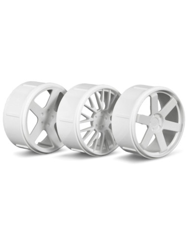 WHEEL SET (WHITE/MICRO RS4)