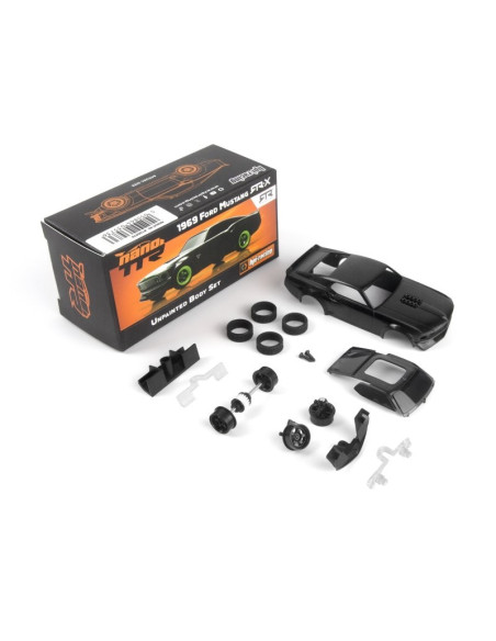 nanoTTR 1969 Ford Mustang RTRX Unpainted Body Set