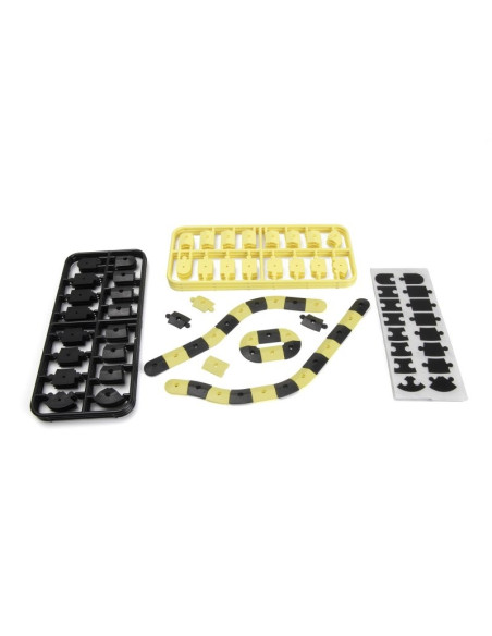nanoTTR Curb Set  Black and Yellow