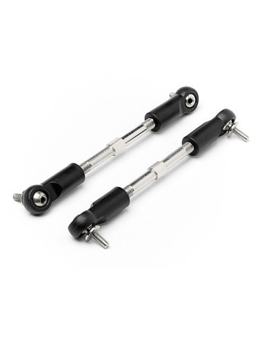 Steering Turnbuckles 2 Pcs (Blackout MT)