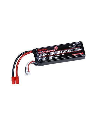 Bateria Lipo V-MAXX Graupner 2600 mAh 11.1 v 35C G3,5