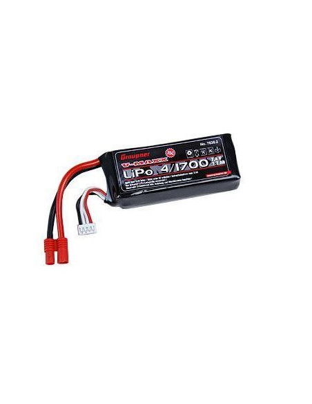 Batería Lipo V-MAXX 4/1700 14.8v 1,7Ah 3G 3,5 35C de Graupner
