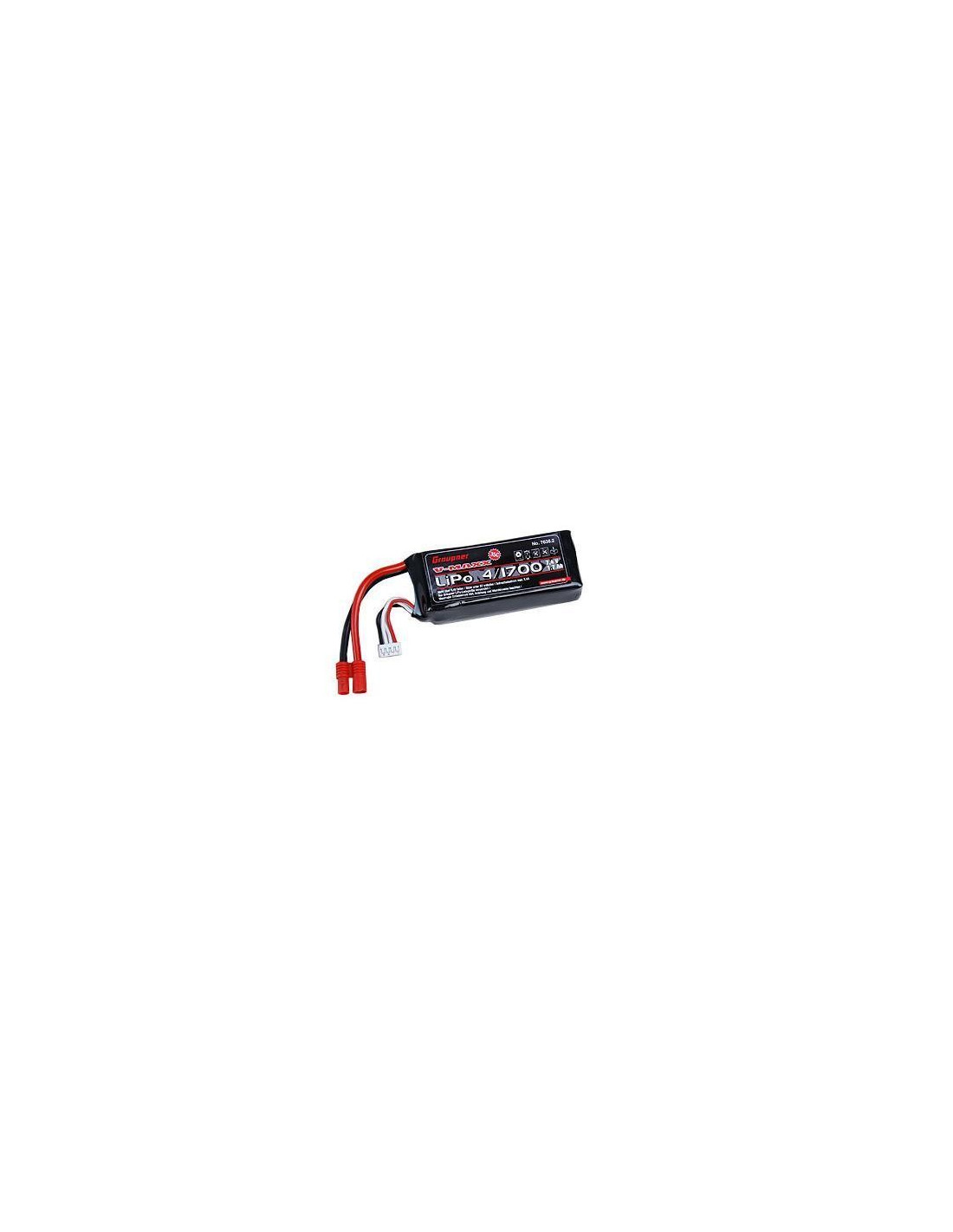 Batería Lipo V-MAXX 4/1700 14.8v 1,7Ah 3G 3,5...