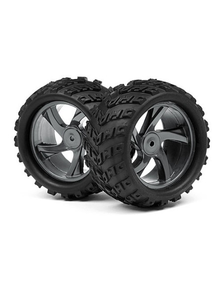 1/18 Monster Truck Wheel and Tyre Assembly (Ion MT)