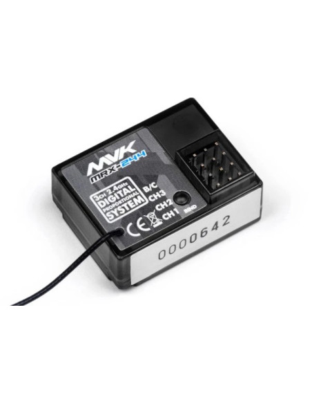 MRX244 MAVERICK 2.4GHZ 3CH RECEIVER WITH BUILT IN FAILSAFE